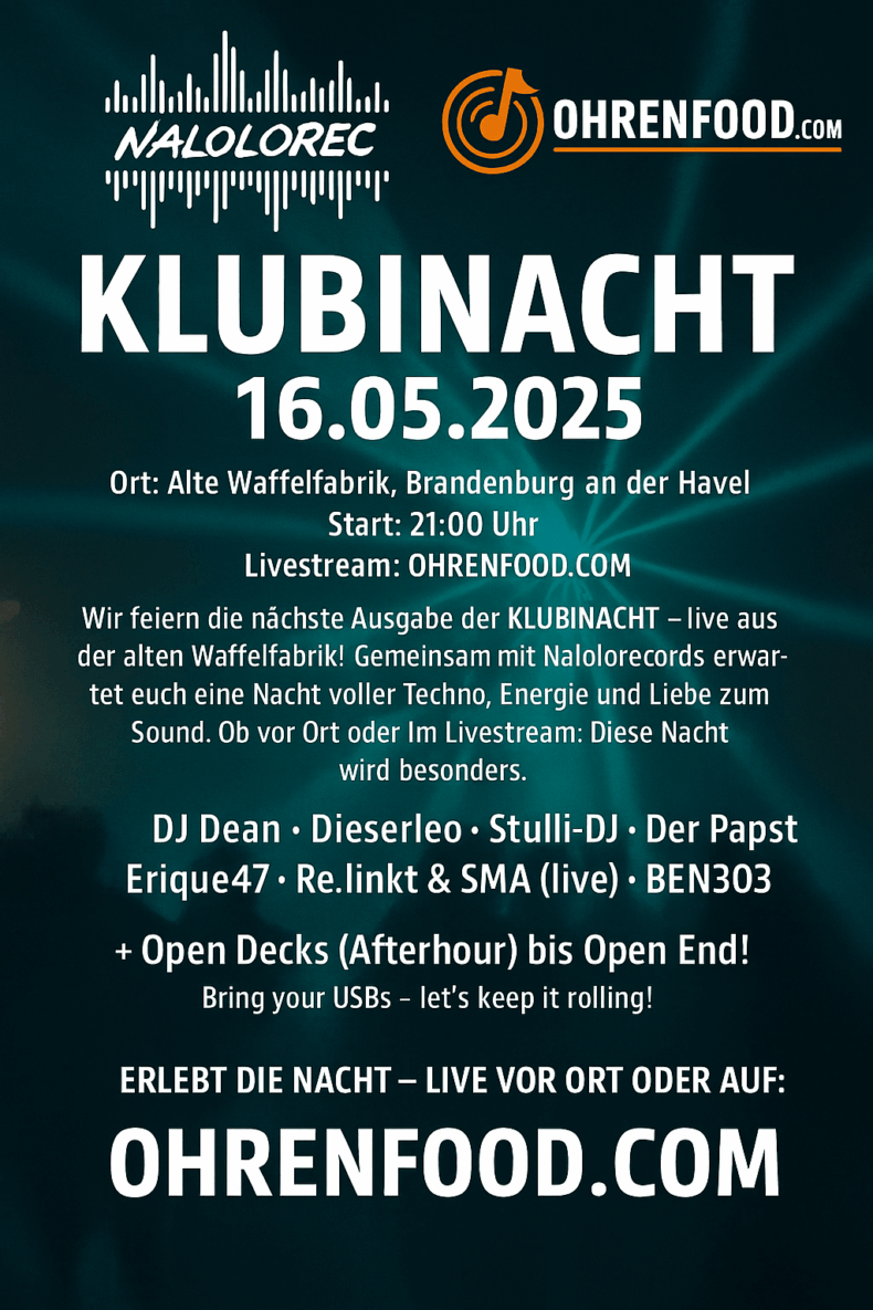 KLUBINACHT | Live aus der Waffelfabrik