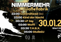 LIVE EVENT: NIMMERMEHR